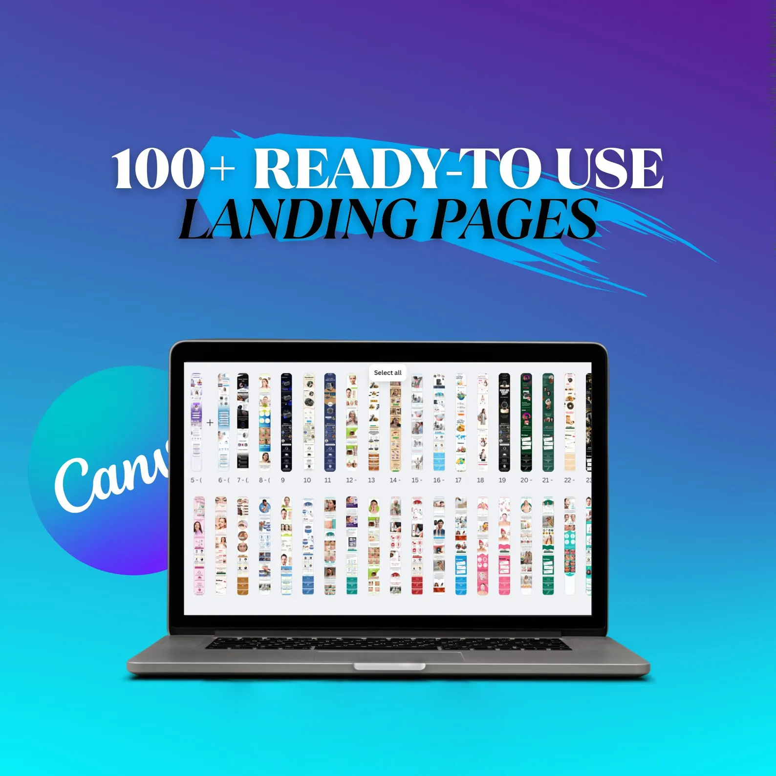 Visual Perfection Landing Page Template 3